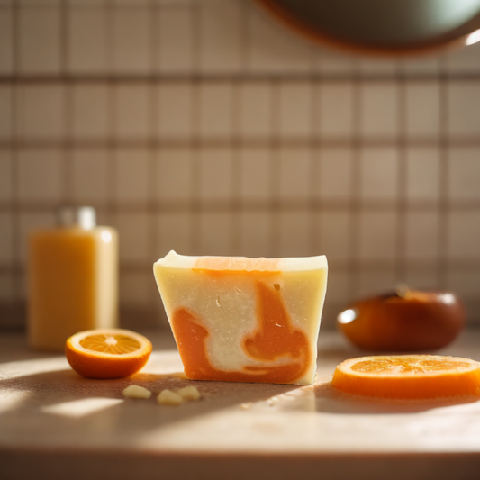 Savon artisanal Huile d'olive - Orange